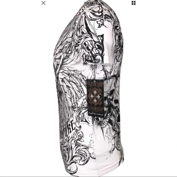 XTREME COUTURE by AFFLICTION T-Shirt THE ACCUSER - Picture 5 of 7